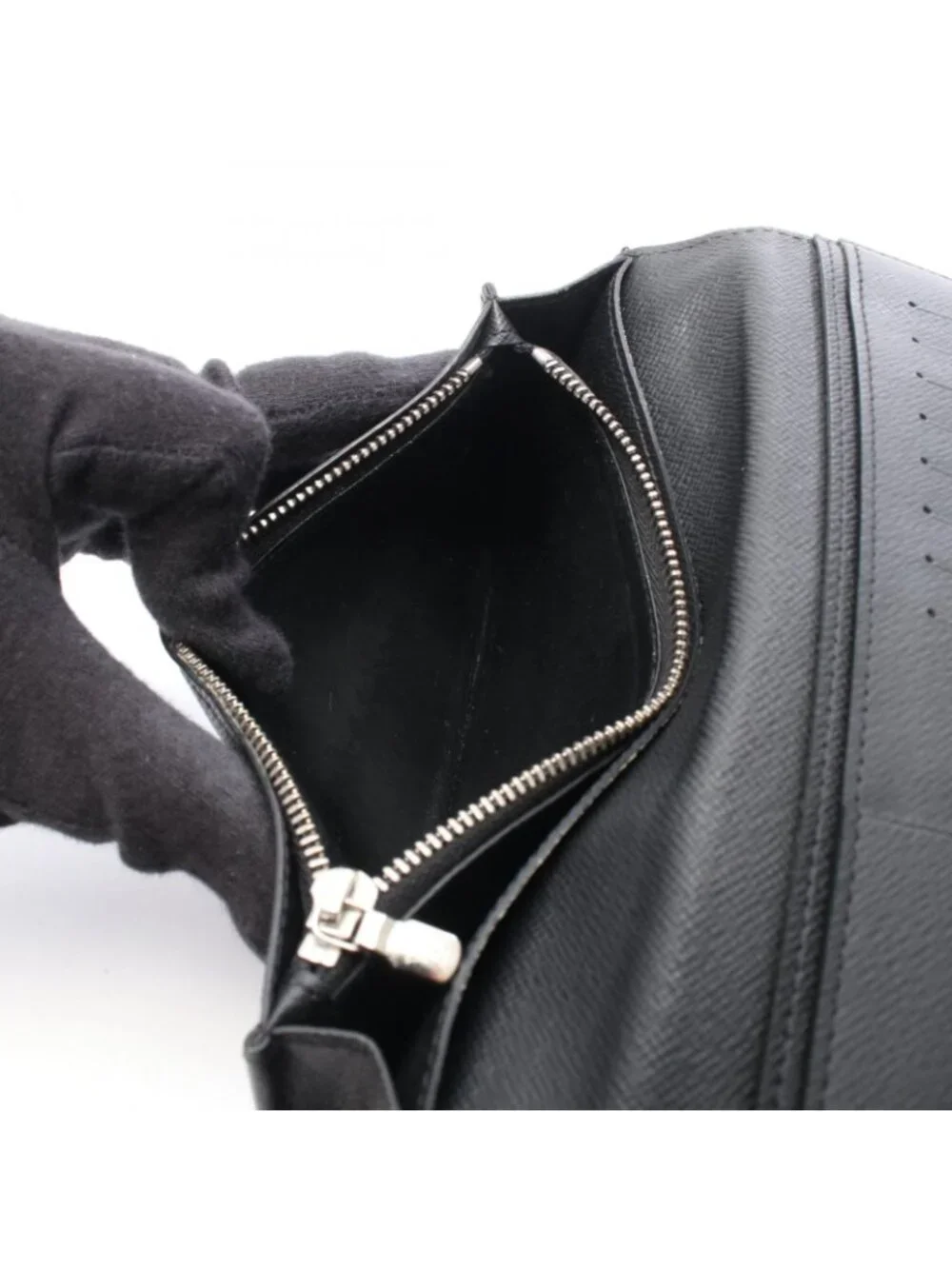 Louis Vuitton Bifold Wallet Portefeuille Brazza Damier Graphite Leather